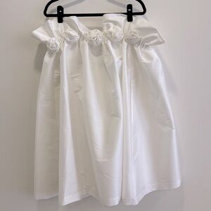 BERNADETTE Tilly off the shoulder dress ivory size 40. Worn once